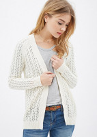 FOREVER 21 女款针织开衫