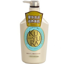 KUYURA 可悠然 美肌沐浴露 恬静清香 550ml*3瓶