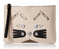 新低价：MARC BY MARC JACOBS Screwed Up Faces Gato Wristlet 女士手拿包