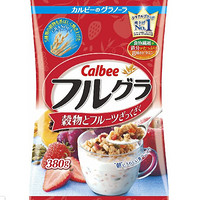 凑单品：Calbee 卡乐比 水果果仁麦片 380g