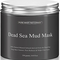 Pure Body Naturals 死海泥面膜