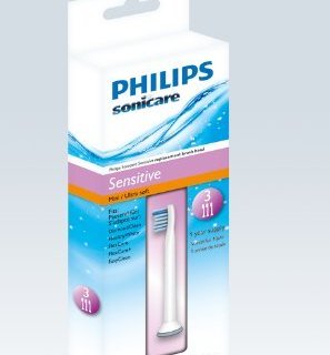 PHILIPS 飞利浦 Sonicare HX6083/05 敏感型 迷你声波震动牙刷刷头 3支装