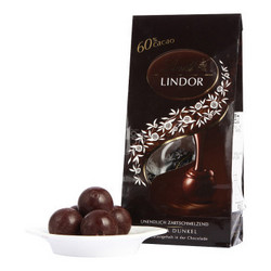 Lindt 瑞士莲 软心代可可脂黑巧克力 136g/袋