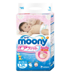 moony 婴儿纸尿裤 L54片*2包