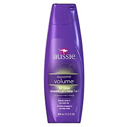 aussie aussome volume丰盈蓬松2合1洗发水 400ml*6瓶 