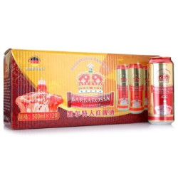 德国进口Barbarossa 凯尔特人  红啤酒 500ml*12礼盒装