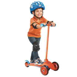 little tikes 小泰克  485541PE 滑板车 彩虹橙 2-4岁 