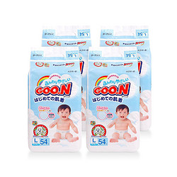 GOO.N 大王 婴幼儿纸尿裤L54片 适用9-14kg(4包起售） 84.5元