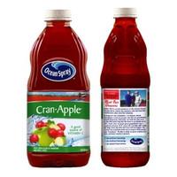 Ocean Spray 蔓越莓苹果果汁1.5L