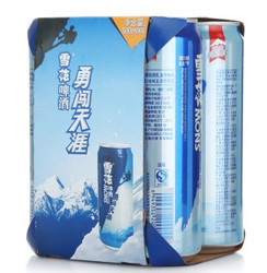 SNOWBEER 雪花啤酒  勇闯天涯 500ml*4听