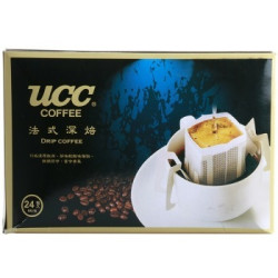 悠诗诗（UCC）法式深焙滴滤式咖啡粉 8g*24p/盒  台湾进口