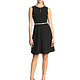 限尺码：Calvin Klein Women's Petite Sleeveless Belted Dress