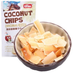 泰国进口 克恩兹原味香脆椰子片 40g