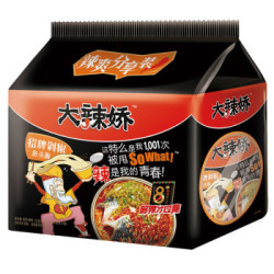 白象   方便面  招牌剁椒鱼头面  121g*5包/袋