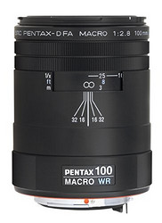 PENTAX 宾得 smc D FA MACRO 100mm F2.8 WR 微距定焦镜头