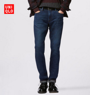 UNIQLO 优衣库 HEATTECH 146404 修身牛仔裤 