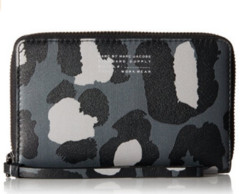 MARC BY MARC JACOBS Sophisticato Printed Leopard Wingman 女款中长钱包