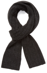 MICHAEL KORS Ribbed Scarf 男款羊毛围巾