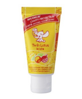 移动端凑单品：Twin Lotus 双莲 优乳益齿 儿童牙膏 香橙&石榴 50g