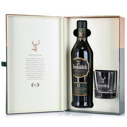 Glenfiddich 格兰菲迪12年单一纯麦威士忌礼盒700ml