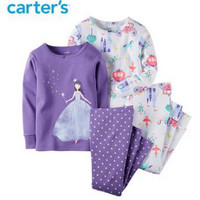 Carter's  4件套 全棉睡衣套装