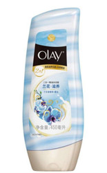 OLAY 玉兰油 二合一精油沐浴霜 兰花滋养 450ml