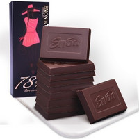 移动端：Enon 怡浓 78%黑巧克力礼盒装 120g*4件
