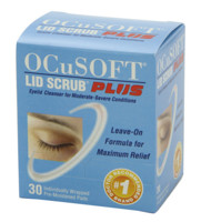 OCuSOFT Lid Scrub Plus 眼睑清洁卸妆湿巾 30片