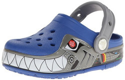 crocs 卡洛驰 Robo Shark PS Light-up Clog 酷闪鲨鱼童鞋