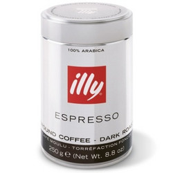 illy 意利 深度烘培咖啡粉250g