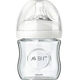 PHILIPS 飞利浦 AVENT 新安怡 SCF671/17 宽口径自然原生玻璃奶瓶 120ml