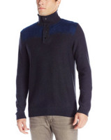 Calvin Klein Jeans Electric Felted Mock Neck 男式立领毛衣