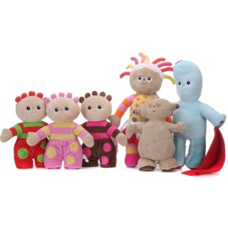 in the night garden 花园宝宝 全家福套装 毛绒玩具(共6只)