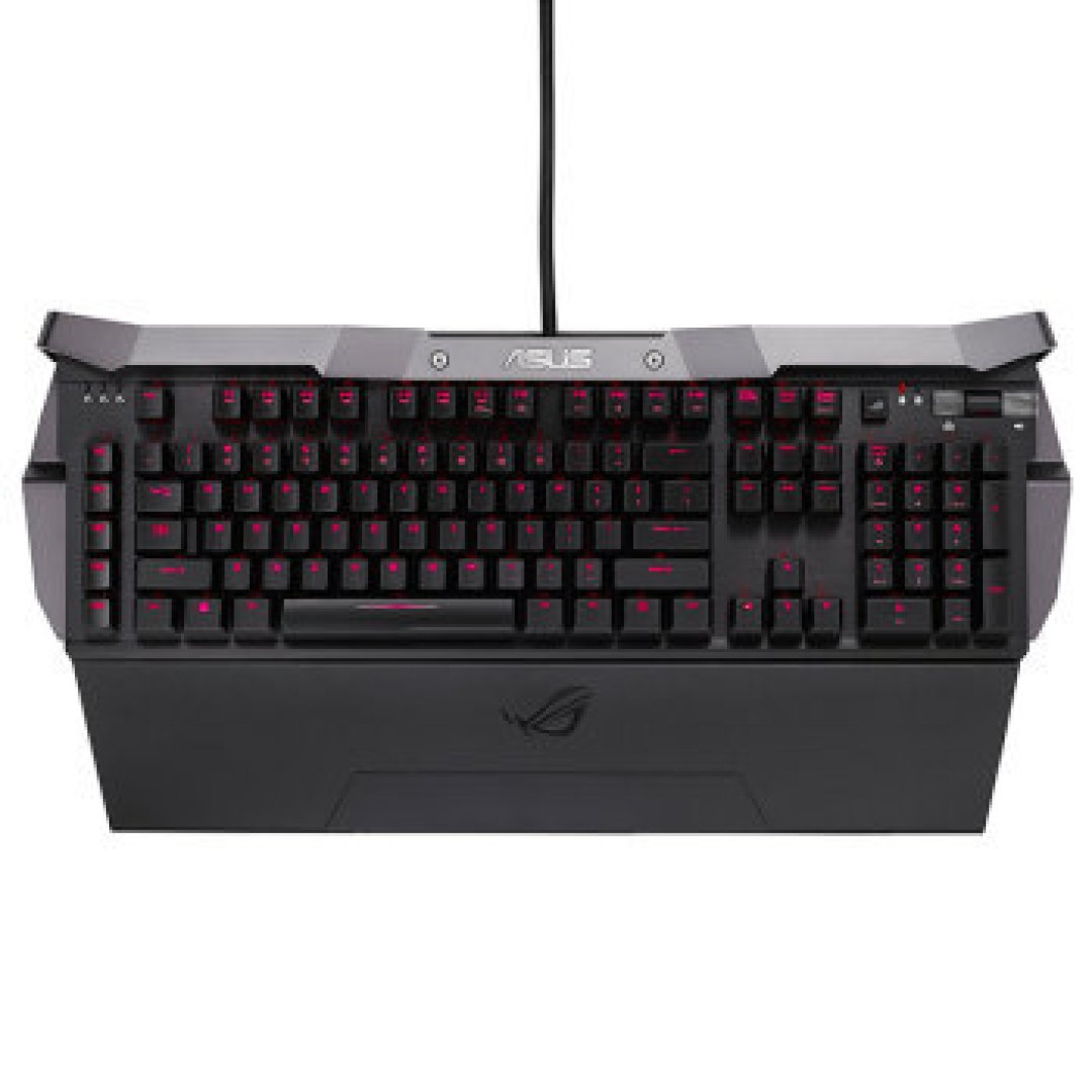 外观和价格都很霸气的“阿苏斯”：ASUS 华硕 发布 ROG 猎鹰 Horus GK2000 机械键盘