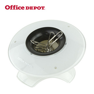 Office Depot 欧迪办公 DCH030 白色之恋 回形针盒