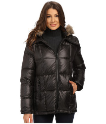 KENNETH COLE New York Cheveron Quilt 女款羽绒服