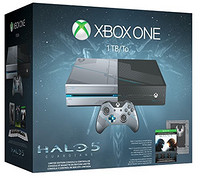 Microsoft 微软 Xbox One 光环5限定版主机和手柄及游戏套装