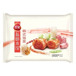 三全 私厨水饺 韩式泡菜 口味 600g