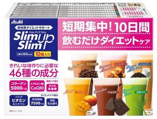 Asahi 朝日 slim up slim 营养代餐粉 10日量