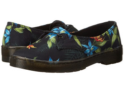Dr. Martens 女士印花牛津休闲鞋