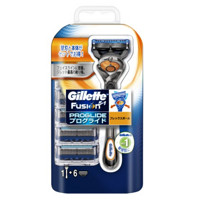 中亚Prime会员：Gillette 吉列 锋隐致顺 剃须刀套装（1刀架+6刀头）