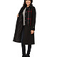 London Fog L111301L 女款羊毛混纺大衣（带围巾）