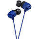 JVC 杰伟世 HA-FX102 蓝色 入耳式耳机