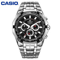 CASIO 卡西欧 EF-540D-1A 男士钢带防水石英腕表