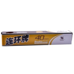 DHS 红双喜 连环牌 黄色乒乓球 40mm 6只装