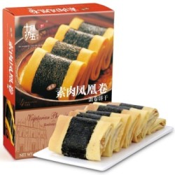 OCTOBER FIFTH BAKERY 十月初五 紫菜素肉凤凰卷 150g*6盒