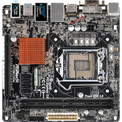 ASRock 华擎 H170M-ITX/ac主板（Intel H170/LGA 1151）