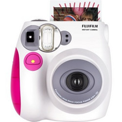 FUJIFILM 富士 instax mini 7S Checky 拍立得相机（粉色/蓝色）