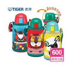 TIGER 虎牌 600cc动物造型儿童保温保冷壶