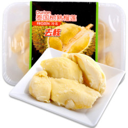 上上乐 冷冻去核榴莲肉 250g